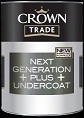 Crown Trade Next Generation Plus Undercoat  White